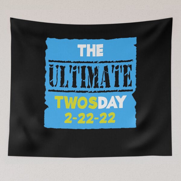 Item preview, "ULTIMATE 2S DAY blue" Funny Graphic Gift designed and sold by MascotCulture.