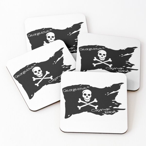 Item preview, Pirate Flag Georgetown Cayman Islands - Pirate society designed and sold by WhereIsTravis.