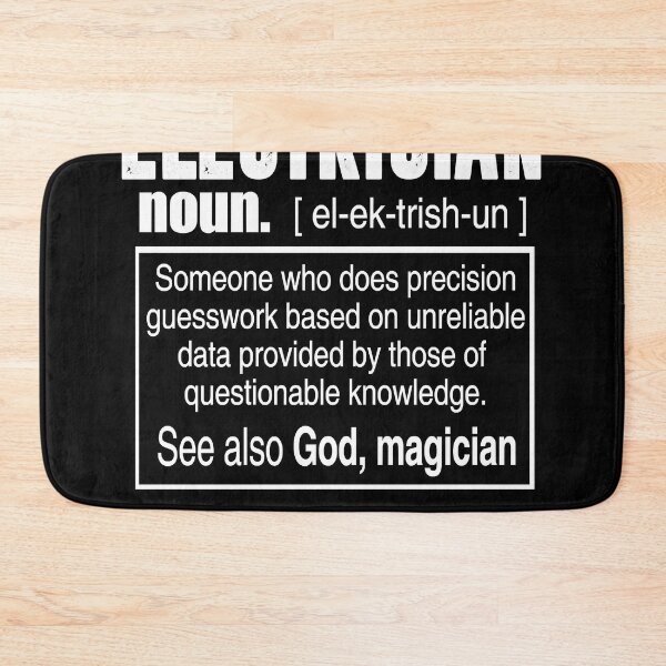 Item preview, Electrician Noun designed and sold by AmyHendricks12.