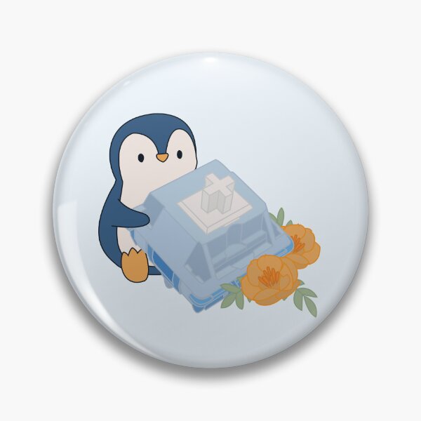 Artikelvorschau, Pinguin Mechanischer Tastschalter entworfen und verkauft von Vectorations.