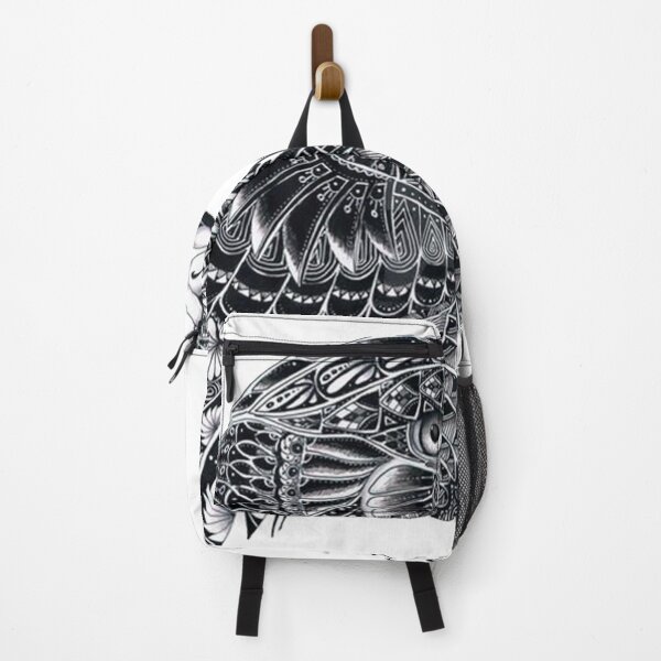 Item preview, Borneo Dayak Culture - Bondol Eagle sketch Black and White designed and sold by Akbarudi.