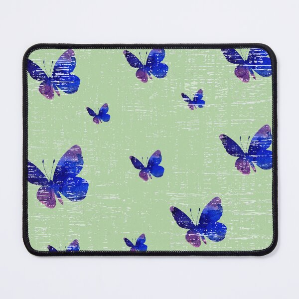Item preview, purple and blue butterfly stickers designed and sold by voiil.