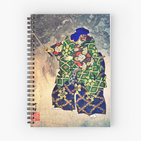 Item preview, Actors in the Noh theater play Eboshiori by Kogyo Tsukioka Painting designed and sold by RyanCaudell.