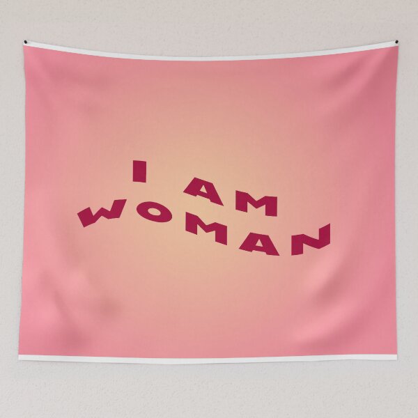 Item preview, I am woman - Positive Affirmation designed and sold by Homeprintsau.