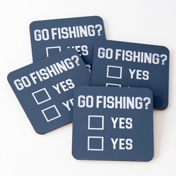 Item preview, Go Fishing Yes designed and sold by clothingyouneed.com.