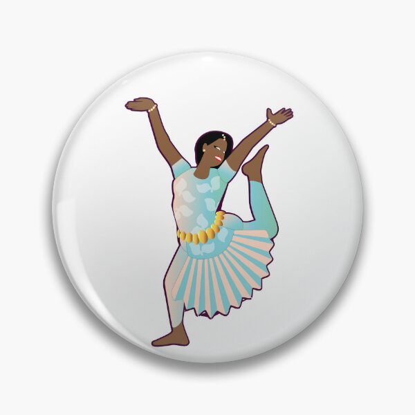 Item preview, Bharatanatyam : Classical Indian Sky Blue Dancer  designed and sold by umasharda.