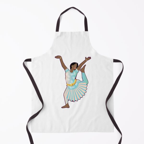 Item preview, Bharatanatyam : Classical Indian Sky Blue Dancer designed and sold by umasharda.