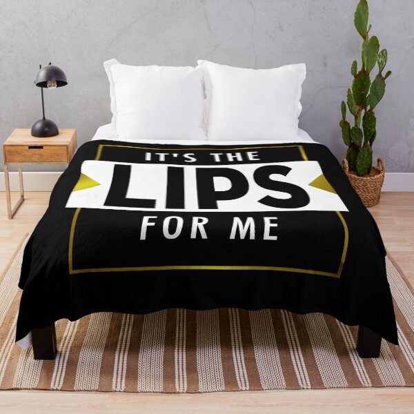 Item preview, IT'S THE LIPS FOR ME Funny Graphic Gift designed and sold by MascotCulture.
