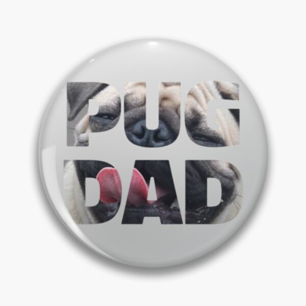 Artikelvorschau, Mops Papa entworfen und verkauft von clothingyouneed.com.