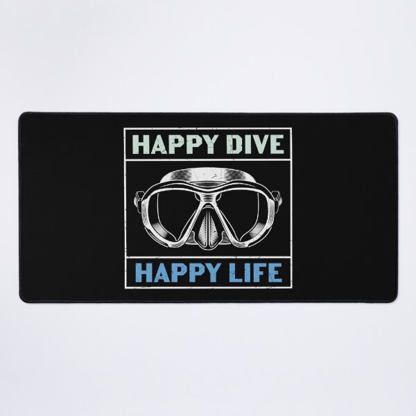 Item preview, Happy Dive Happy Life | Live to Dive designed and sold by ArtbyJamasin.
