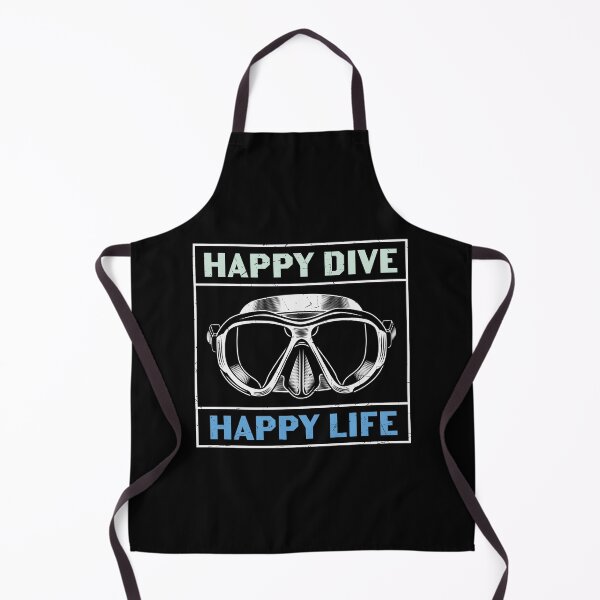Item preview, Happy Dive Happy Life | Live to Dive designed and sold by ArtbyJamasin.