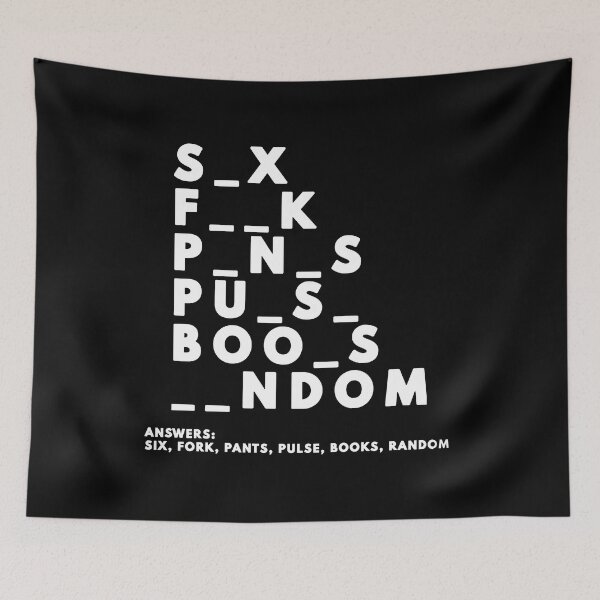 Item preview, Funny Dirty Adult Humor Word Guess designed and sold by Express YRSLF.