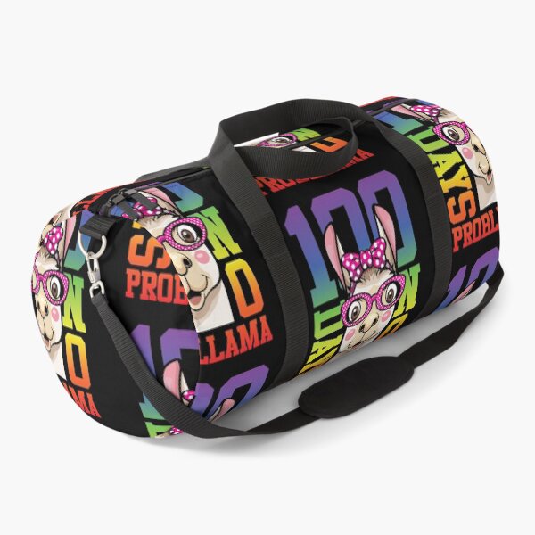 Item preview, 100 Days Of School No Probllama Funny LLama designed and sold by GravitiTees.