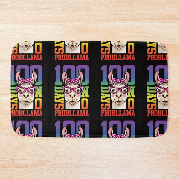 Item preview, 100 Days Of School No Probllama Funny LLama designed and sold by GravitiTees.