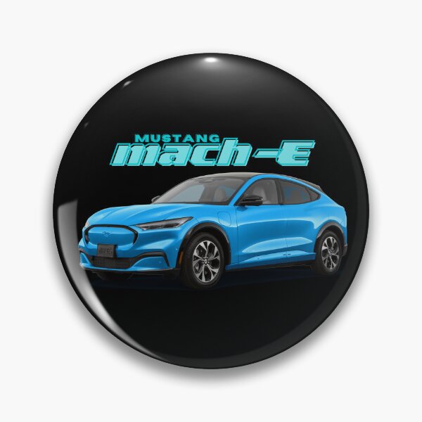 Item preview, Mustang Mach-E - Grabber Blue designed and sold by love-at1st-gear.