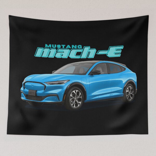 Item preview, Mustang Mach-E - Grabber Blue designed and sold by love-at1st-gear.