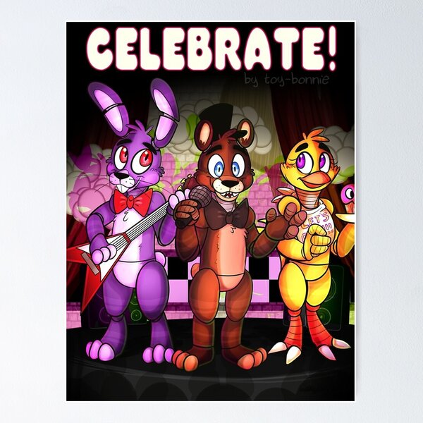 Five Nights At Freddys 2 Official Poster #1 by ProfessorAdagio on