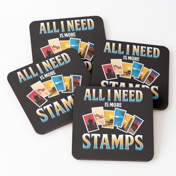 Item preview, Stamps Collector Postage Stamp Collecting Philatelist Hobby designed and sold by TomGiantDesigns.