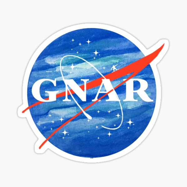 Gnar Sticker For Sale By Yehdesign Redbubble