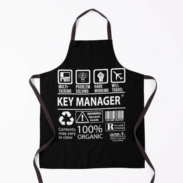 Item preview, Key Manager T Shirt - MultiTasking Certified Job Gift Item Tee designed and sold by sabinacsnm.