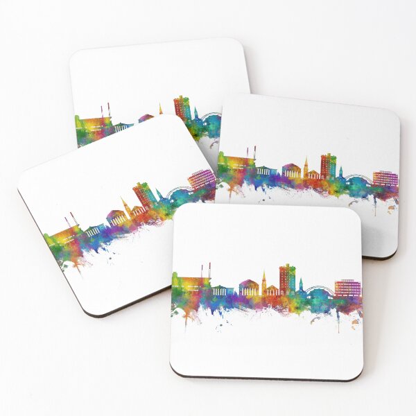 Item preview, Charlottesville Virginia Skyline designed and sold by ArtPrints.
