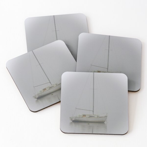 Item preview, Boat on Foggy Water designed and sold by richardbryce.