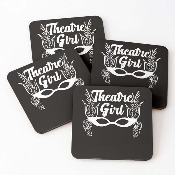 Item preview, Theatre Girl Theater Geek Fan Acting Drama Actor Actress designed and sold by TomGiantDesigns.