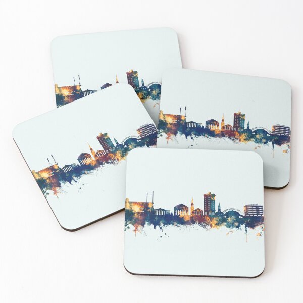 Item preview, Charlottesville Virginia Skyline designed and sold by ArtPrints.