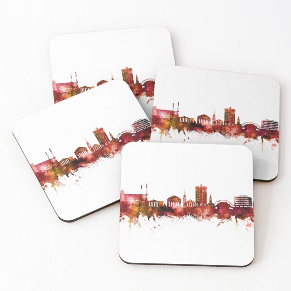 Item preview, Charlottesville Virginia Skyline designed and sold by ArtPrints.