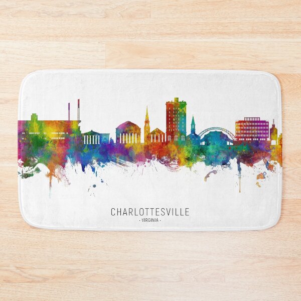 Item preview, Charlottesville Virginia Skyline designed and sold by ArtPrints.