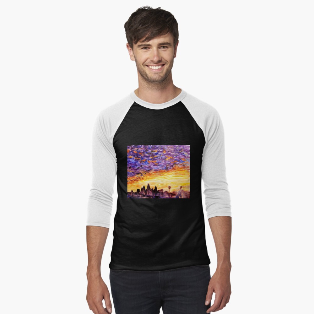 Item preview, Baseball ¾ Sleeve T-Shirt designed and sold by rfoxphoto.