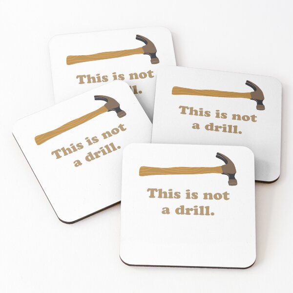 Item preview, Hammer This is Not A Drill designed and sold by BeverlyJean6.