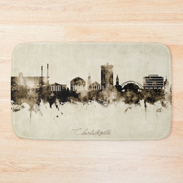 Item preview, Charlottesville Virginia Skyline designed and sold by ArtPrints.