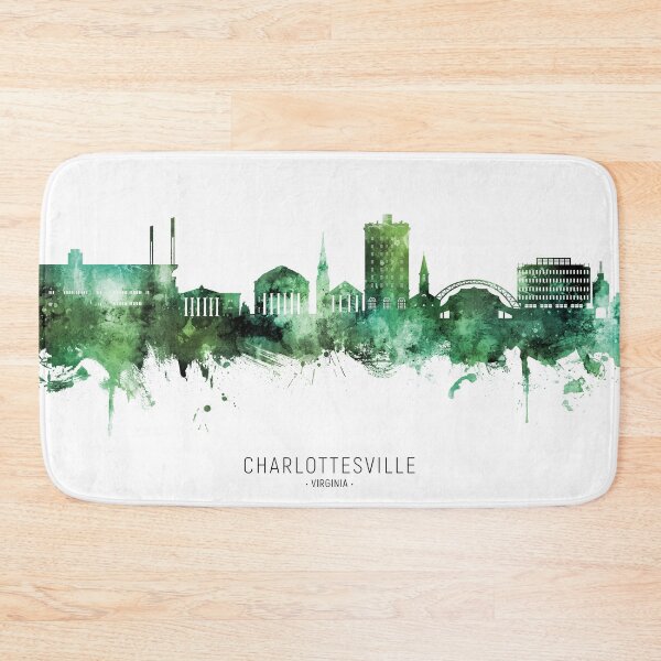 Item preview, Charlottesville Virginia Skyline designed and sold by ArtPrints.