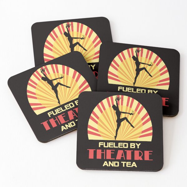 Item preview, Fueled By Theatre And Tea Acting Broadway Theater Geek Fan designed and sold by TomGiantDesigns.
