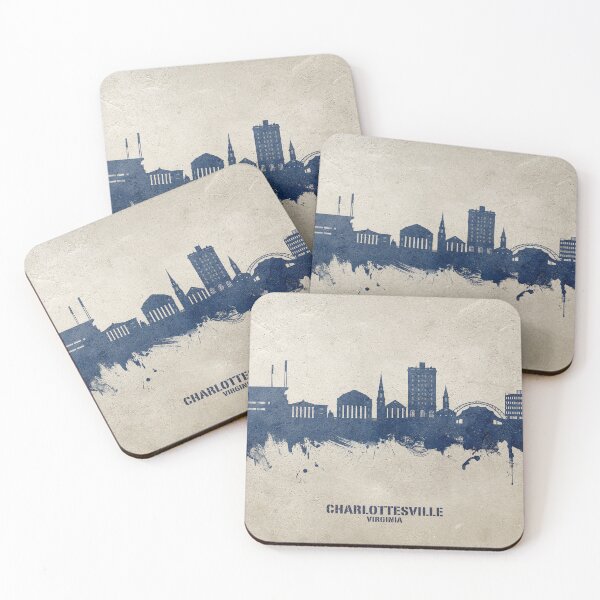 Item preview, Charlottesville Virginia Skyline designed and sold by ArtPrints.