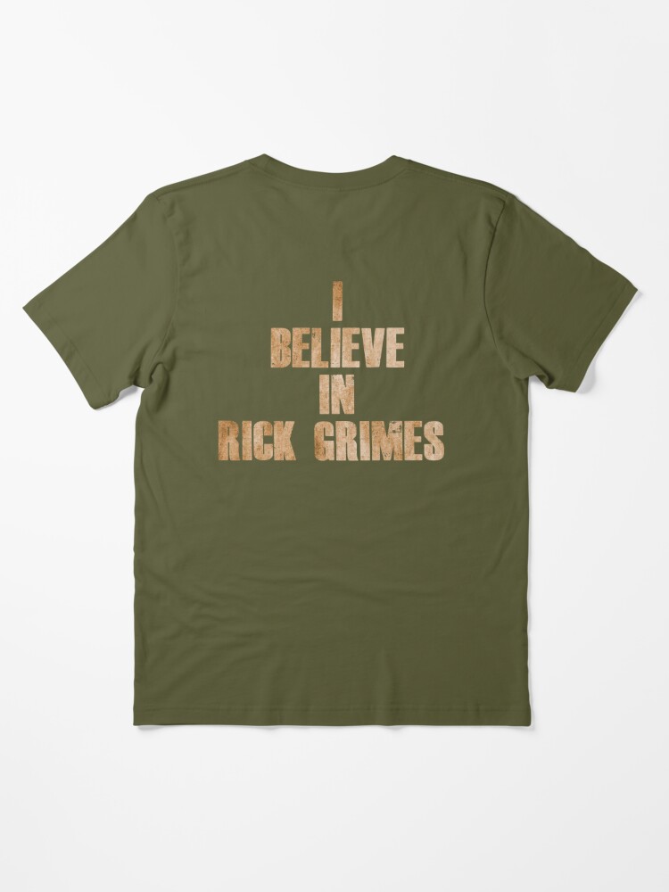 I Believe in Rick Grimes  Essential T-Shirt for Sale by horshbox