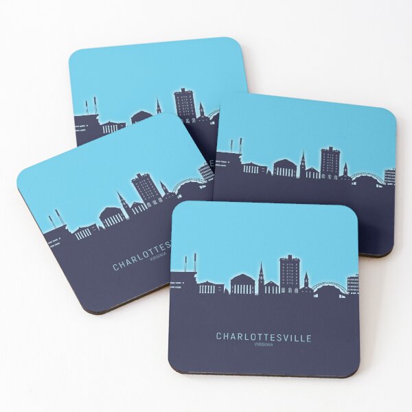 Item preview, Charlottesville Virginia Skyline designed and sold by ArtPrints.