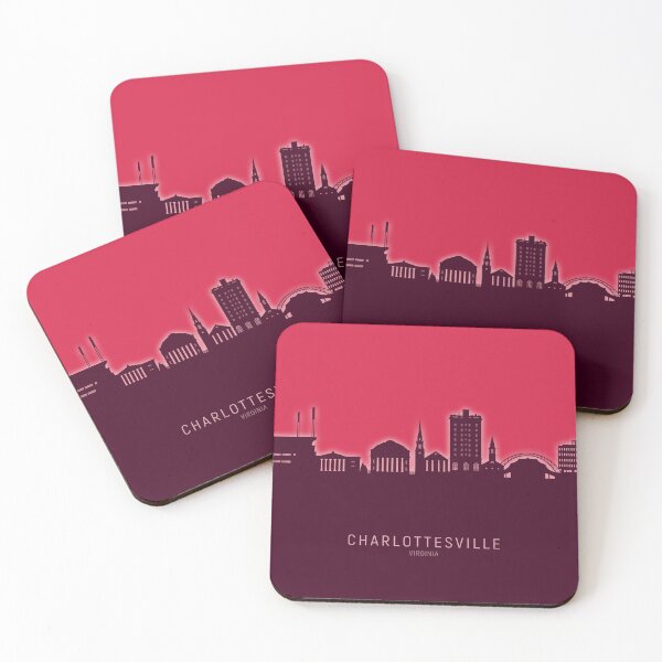 Item preview, Charlottesville Virginia Skyline designed and sold by ArtPrints.