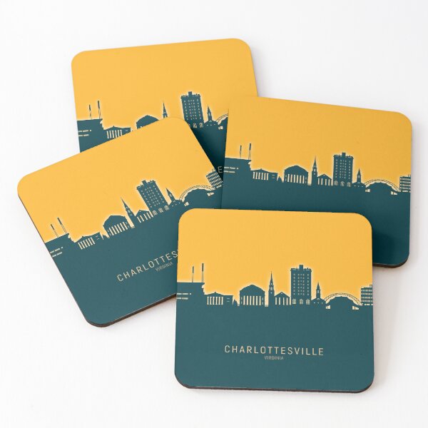 Item preview, Charlottesville Virginia Skyline designed and sold by ArtPrints.