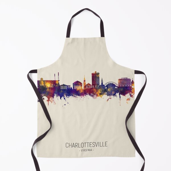 Item preview, Charlottesville Virginia Skyline designed and sold by ArtPrints.