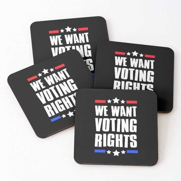 Item preview, We Want Voting Rights, Voting Rights are Human Rights designed and sold by FNStuff.