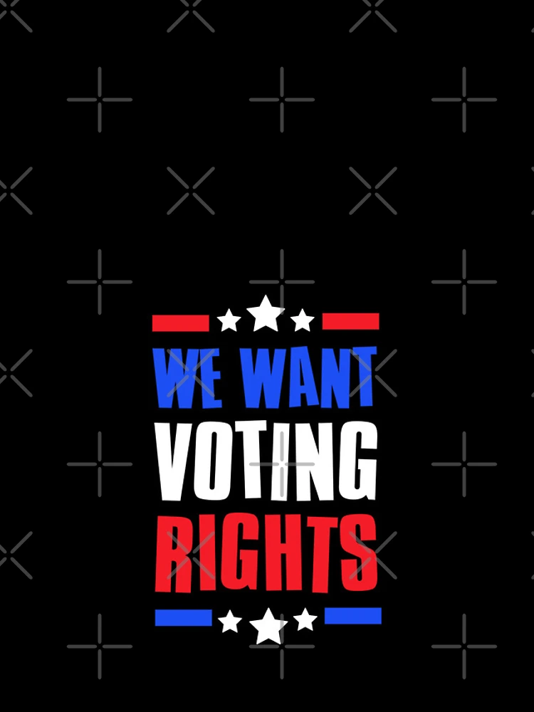 Thumbnail 4 of 4, iPhone Case, We Want Voting Rights, Voting Rights are Human Rights designed and sold by FNStuff.