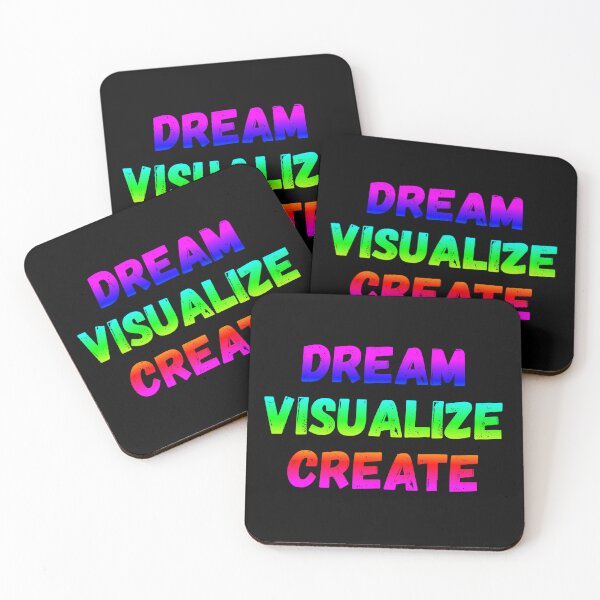 Item preview, DREAM VISUALIZE CREATE RGB no.3 designed and sold by angelisart.