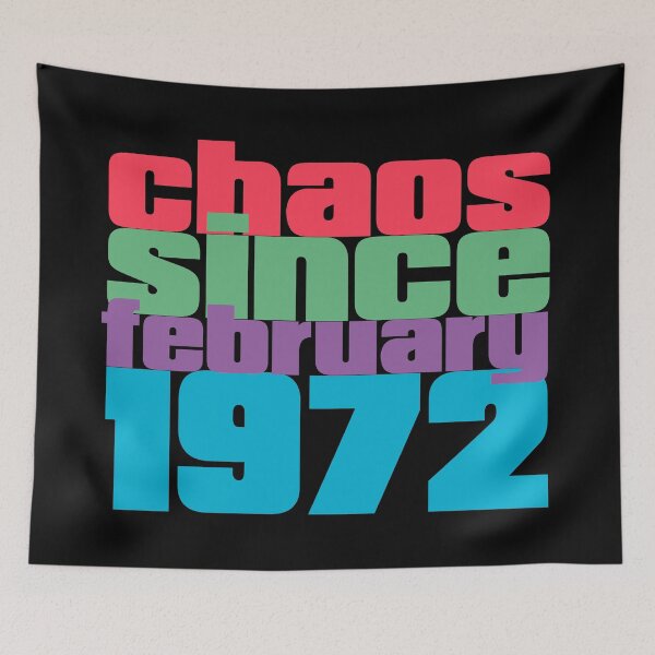Item preview, February 1972 Vintage 50th Birthday designed and sold by Dubbra.