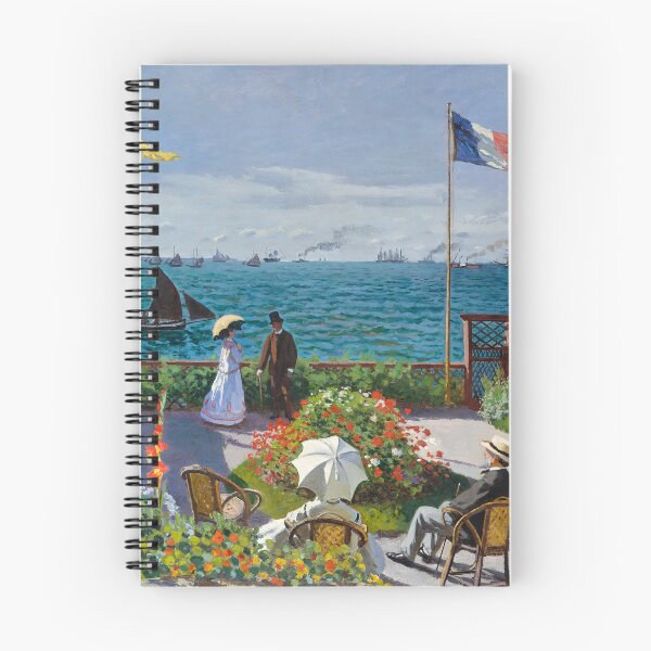 Item preview, Garden at Sainte-Adresse - Claude Monet designed and sold by TheSoulOfArt.