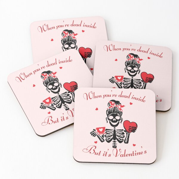 Item preview, When You're Dead Inside But It's Valentine's Day designed and sold by IntegrityDesign.