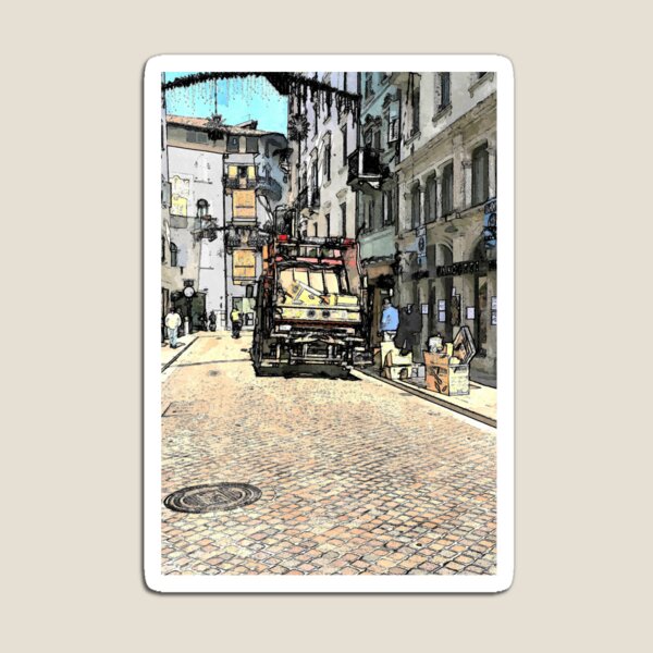 Garbage truck Magnet