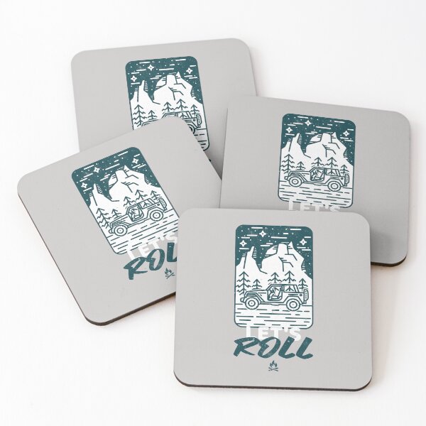 Item preview, Let's Roll - Camping Design designed and sold by PetitePeche.