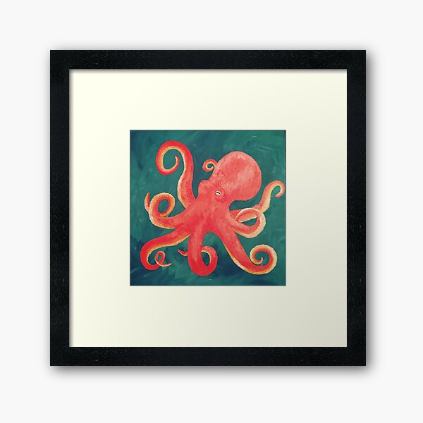 Item preview, Giant Pacific Octopus designed and sold by cnisanartist.
